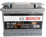 BOSCH S5 AGM High Tec 6- 60 (R+)
